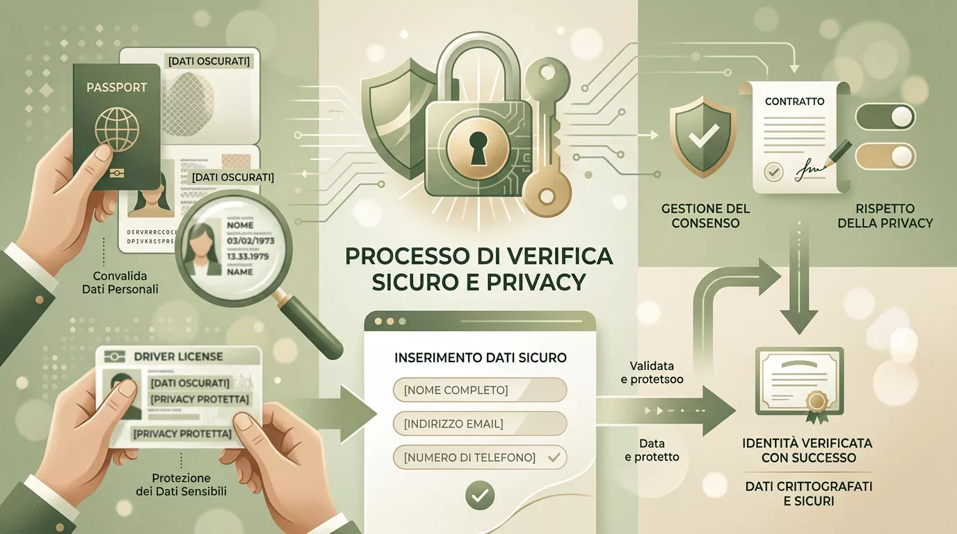 Documenti e dati personali valutati con attenzione prima di aprire un conto di gioco